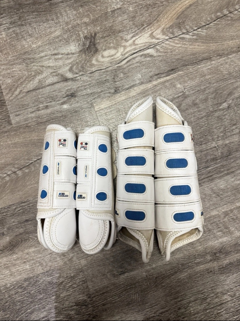 PE Premier Equine Air Cooled XC Boots Front and Hind